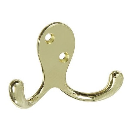 National Hardware DBL PB Robe Hook N830-151